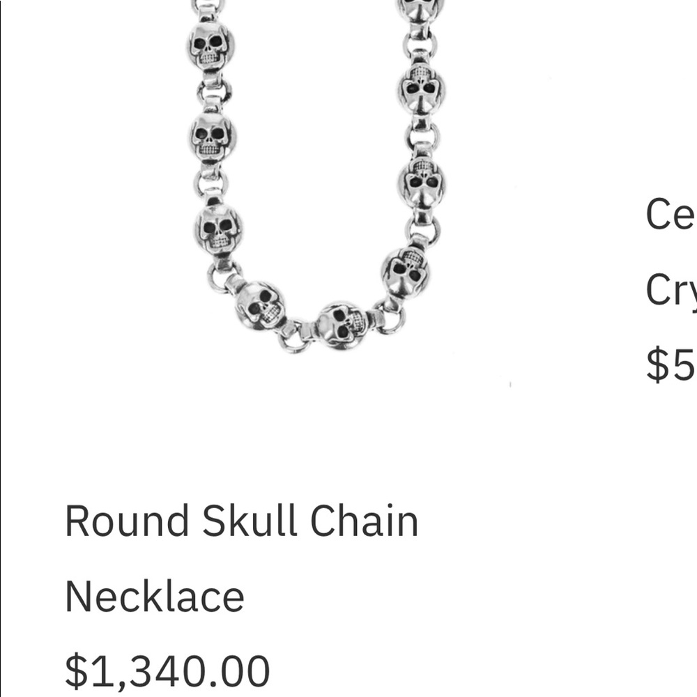 Necklace - King Baby Skull Chain